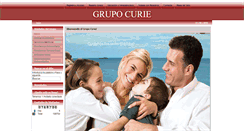 Desktop Screenshot of grupocurie.com